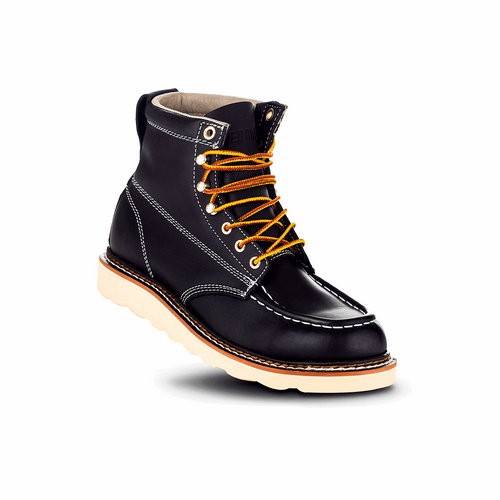 Ever Boots Weldor Men's Moc Toe Work Boots Brown